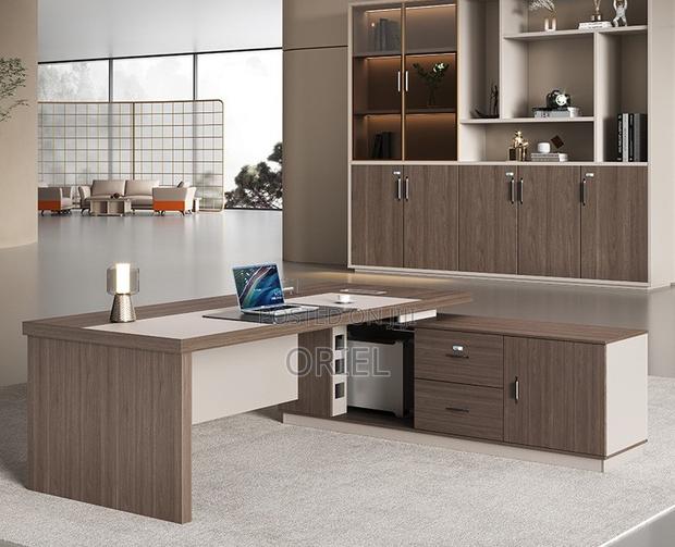 Executive Office Desk : Modern Office 1800mm L-Shaped Desk - thumbnail 15