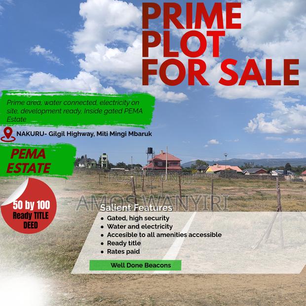 50*100 Plot for Sale in Pema Estate Nakuru- Quick Sale