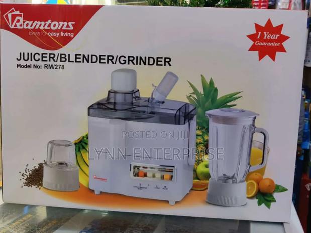 *Ramtons 3in1 Juicer, Blender and Grinder Rm278