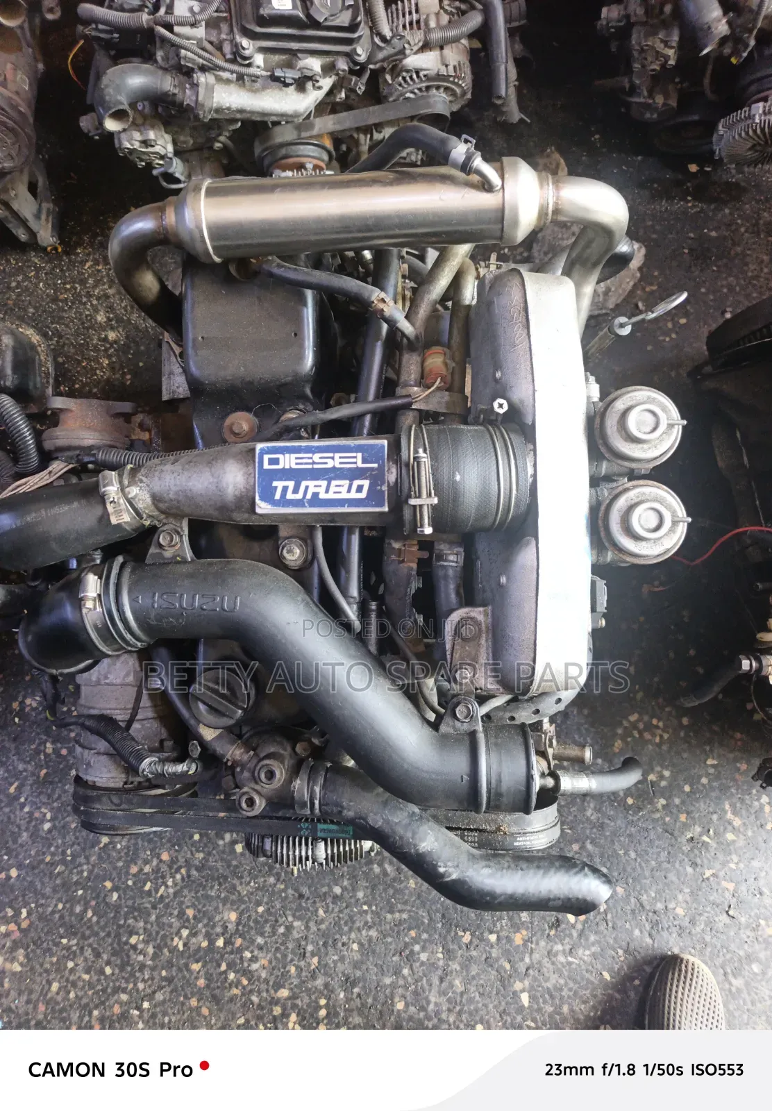 Isuzu Dmax 4jb1 Complete Engine