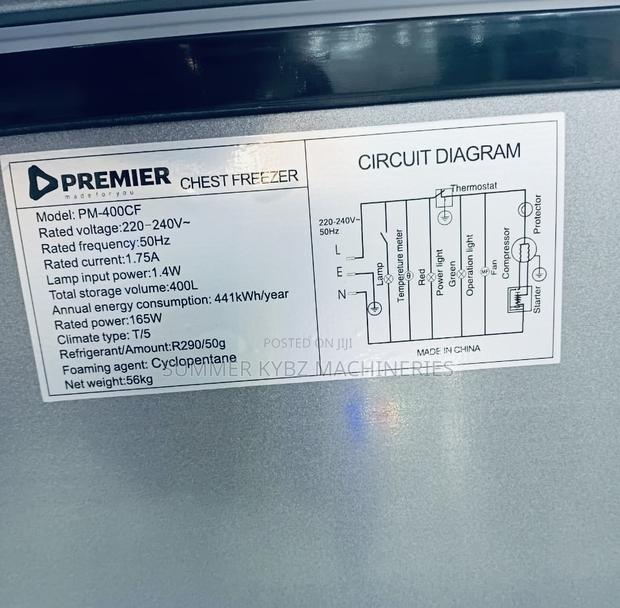Advanced Premier Chest Freezer 500l - thumbnail 2
