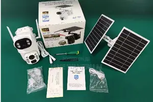 New Ubox 6mp 4g Solar Camera With Dual Panels