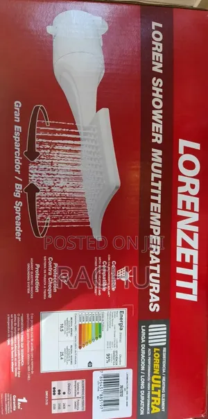 White Loren Shower Head - Lorenzetti