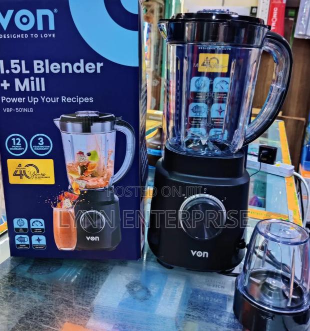 *Von 2 in 1 Blender 500w