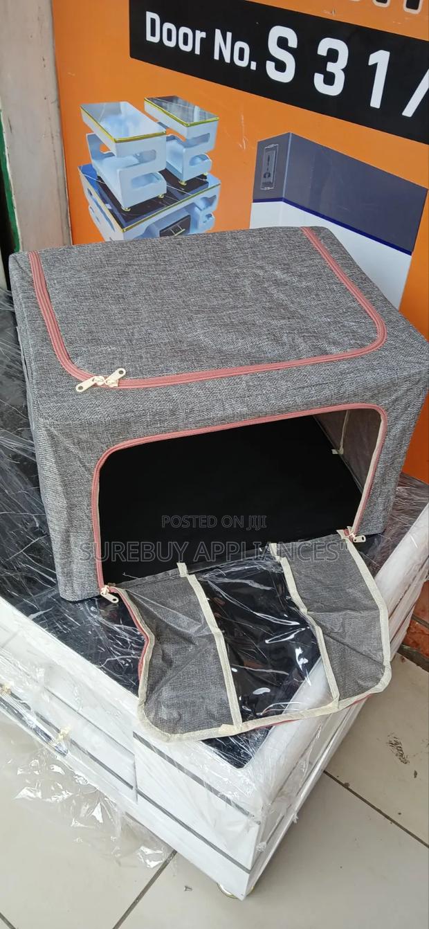 Zipped Storage Box Foldable Wardrobe Organizer - thumbnail 2