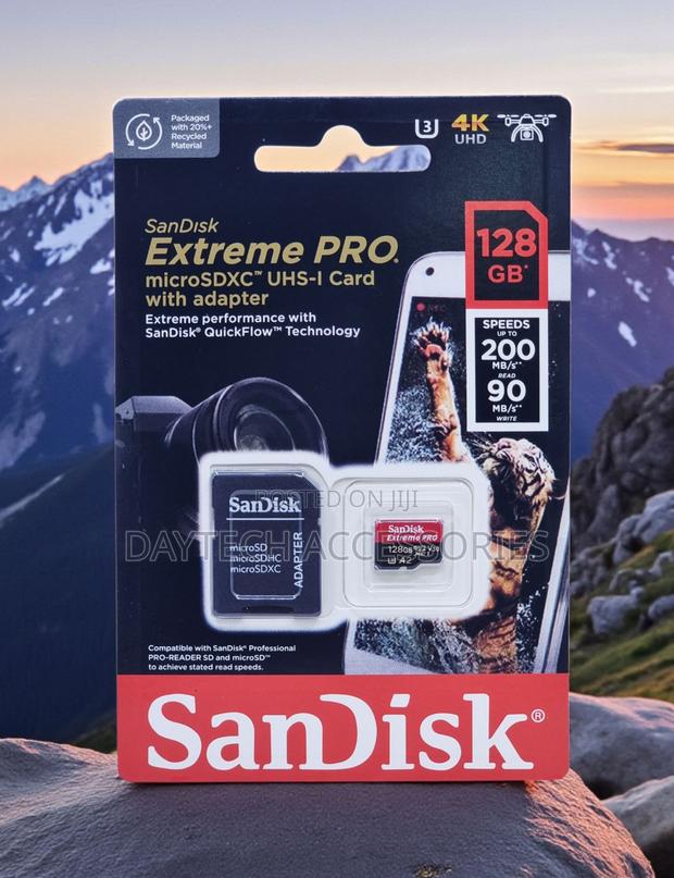 Sandisk Extreme Pro Microsdxc 128gb
