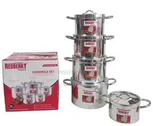 10pcs Heavy Duty Aluminium Cookware