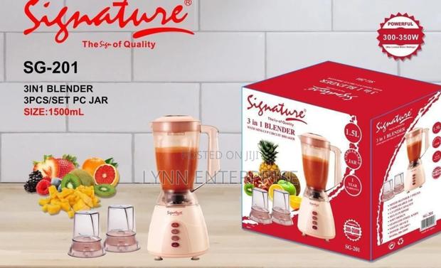*Signature Blender 3in1 Sg 201