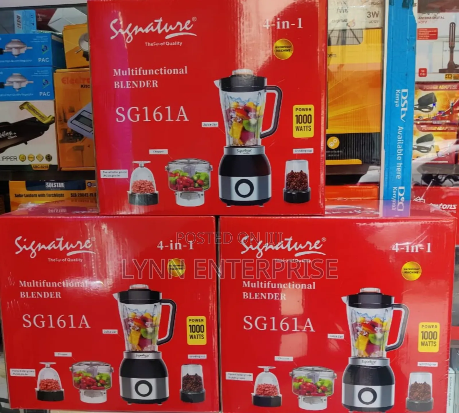 *Signature 4in1 Blender at 4,500*