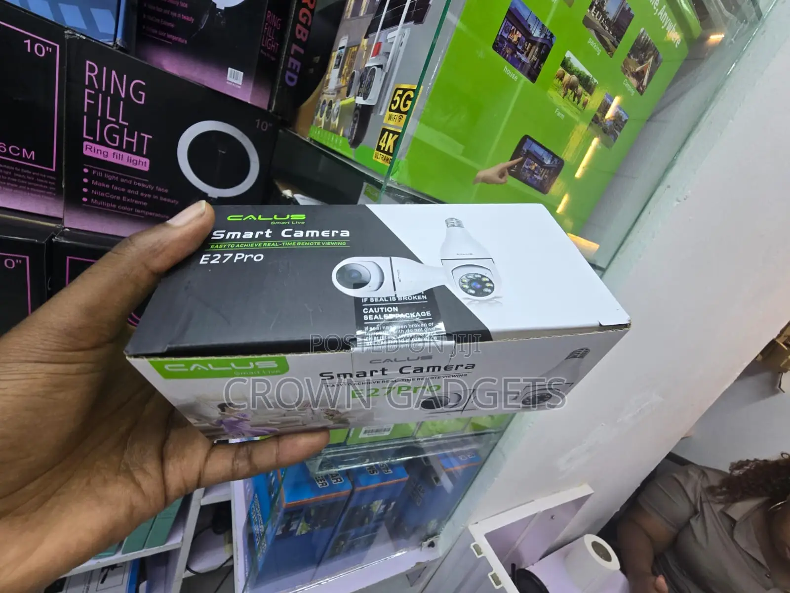Calus E27pro Smart Bulb Camera Wifi 360° Security Camera