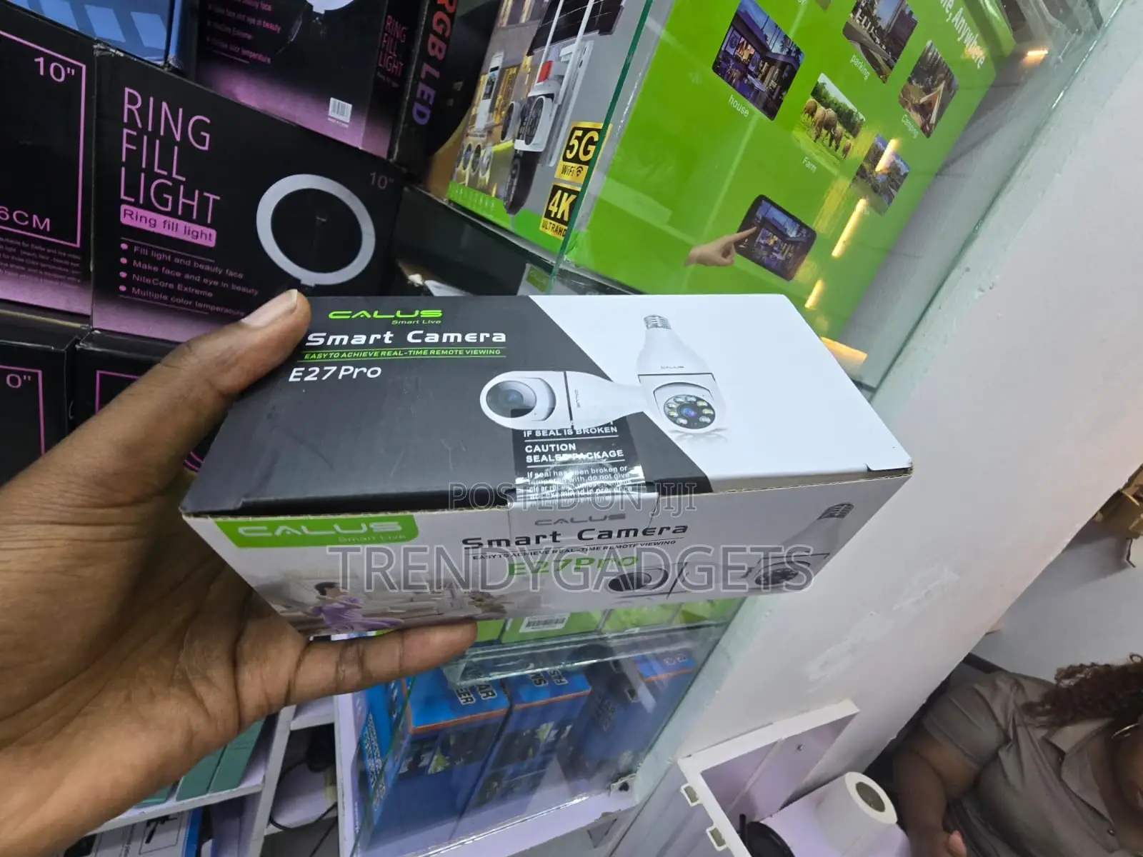 Calus E27pro Smart Bulb Camera Wifi 360° Security Camera