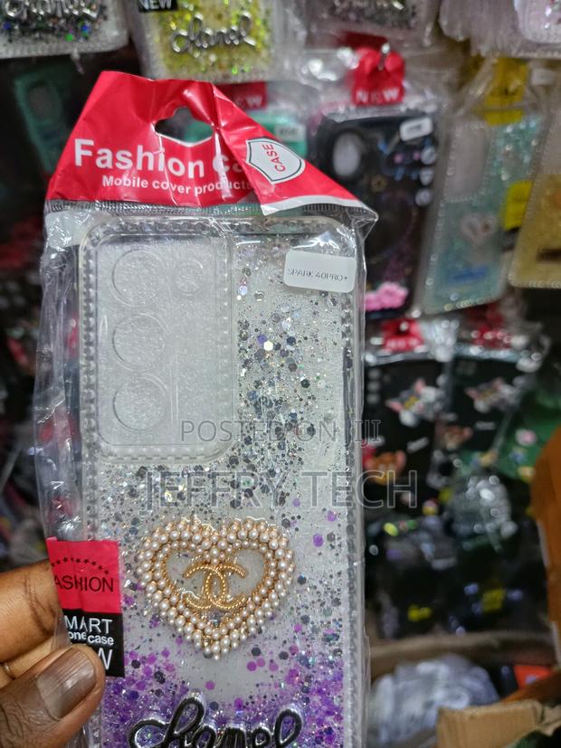 Fashion Brand Mobile Cover Designed for the Tecno Spark 40 Pro.