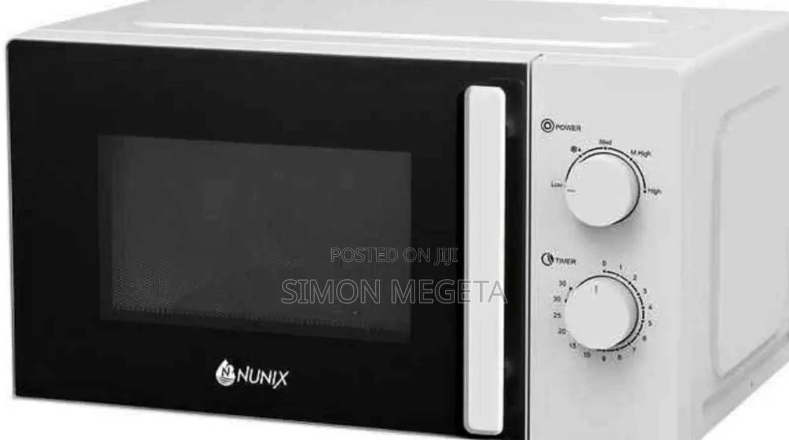 Nunix 20 Litres Manual Setting Microwave Oven