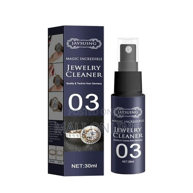 30ml Jewelry Cleaner Spray Solution Rust Remover Safe Shine Care