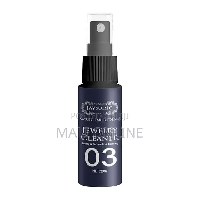 30ml Jewelry Cleaner Spray Solution Rust Remover Safe Shine Care