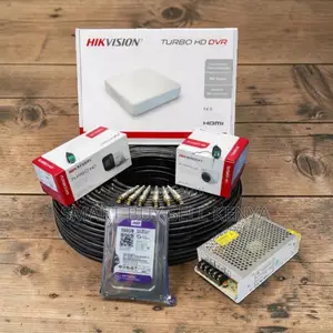 High Reliability Hikvision 2 1080p Full Hd CCTV Cameras Complete Kit