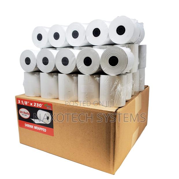 Thermal Paper Roll 79x80mm (50 Rolls Per Box)