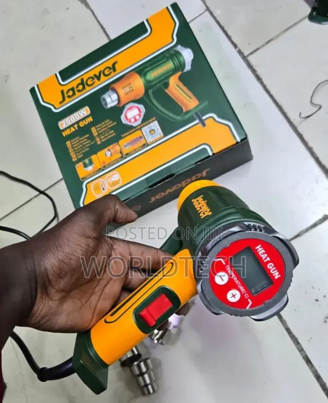 2000 Watts Jadever Electric Heatgun/Jadever Heatgun With LCD Display