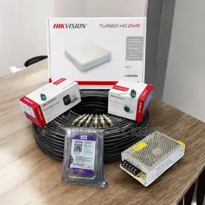 Voice Recording Hikvision 2 1080p Full Hd 2mp CCTV Cameras Full Kit