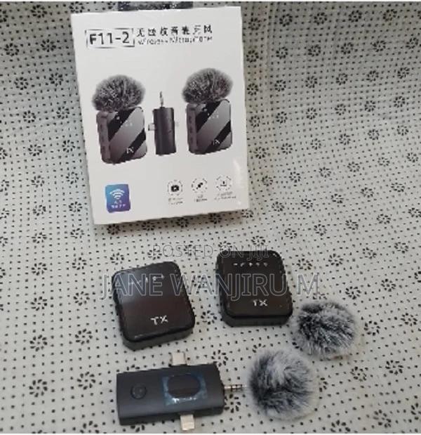 New F11_2 Wireless Microphone