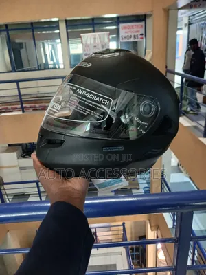 Hybrid Aaron Full Face Motorcycle Helmet – Anti-Scratch Visor, Durable