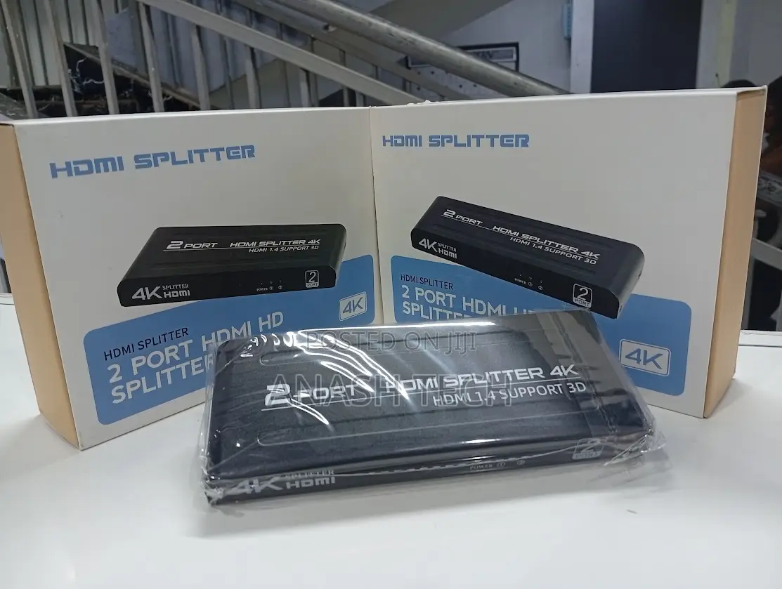 Supports High-Quality Video Signal 2 Port Hdmi 1x2 Splitter
