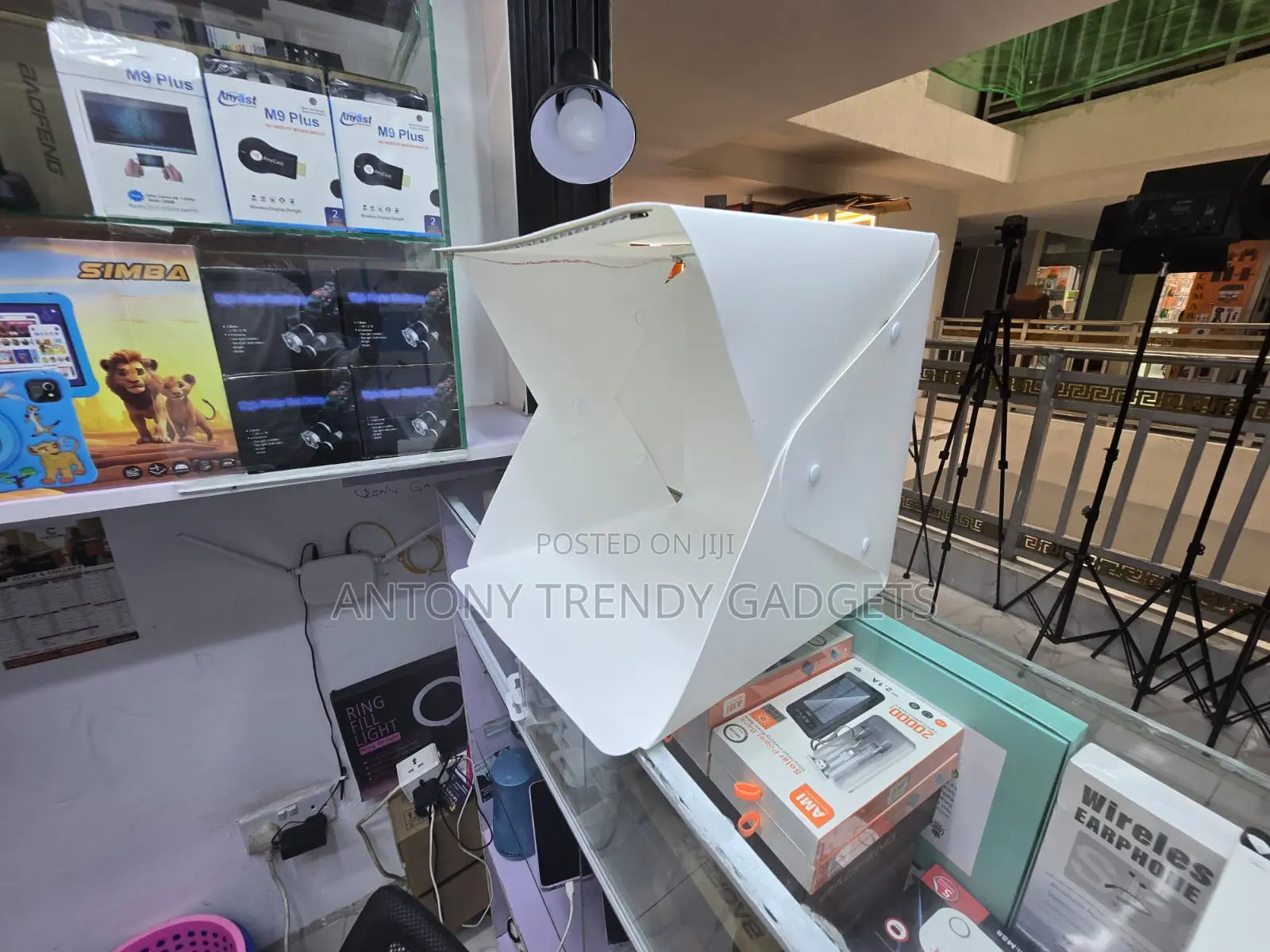 Portable Photo Tent Medium Led Light Box for Photography