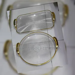 Acrylic Serving Trays 1 Pc