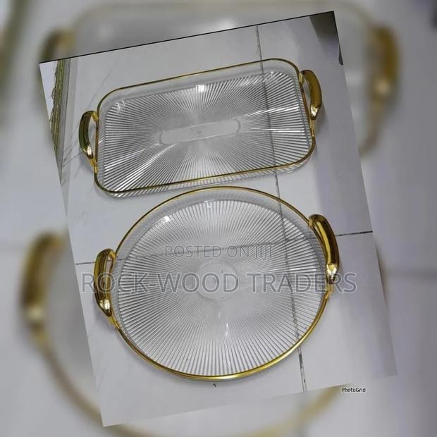 Acrylic Serving Trays 1 Pc