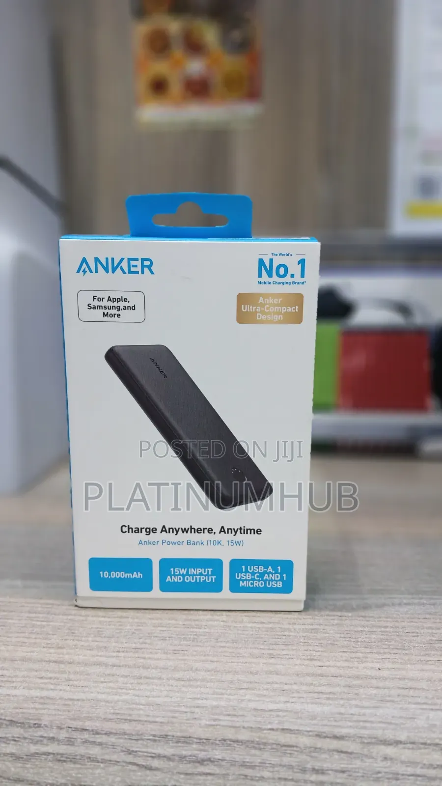Anker Powerbank (,15watts)Ultra Compact Design