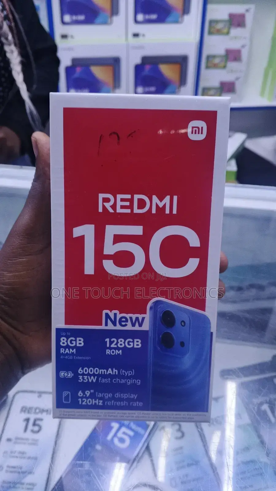 New Xiaomi Redmi 15C 4G 128 GB Black