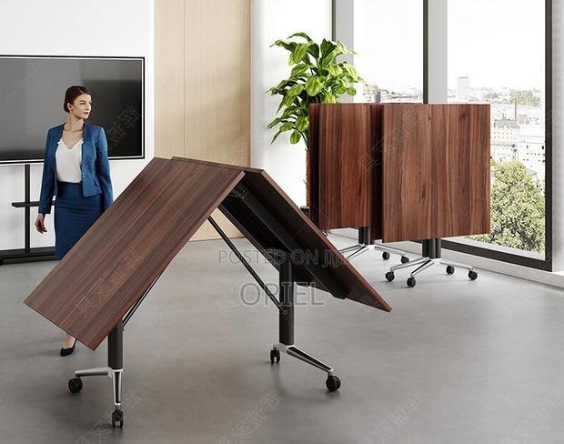 Office Table : Executive Office 2.4m Foldable Boardroom Meeting Table - thumbnail 5