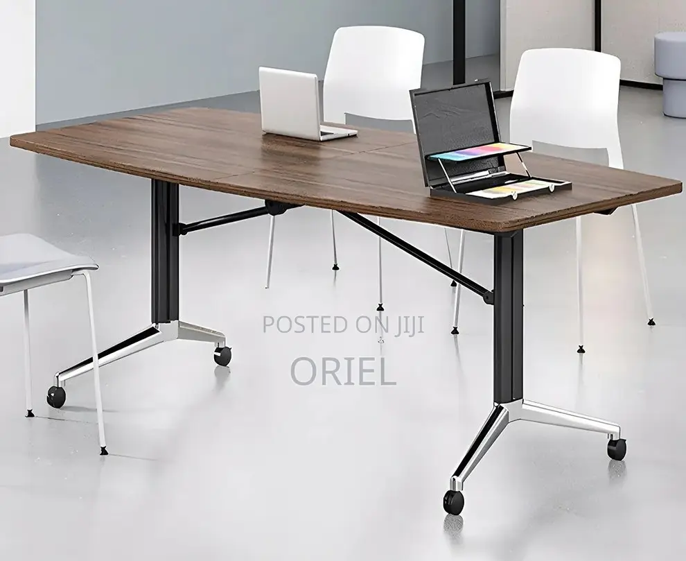 Office Table : Executive Office 2.4m Foldable Boardroom Meeting Table