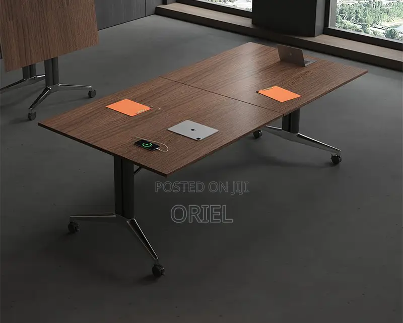 Office Table : Executive Office 2.4m Foldable Boardroom Meeting Table