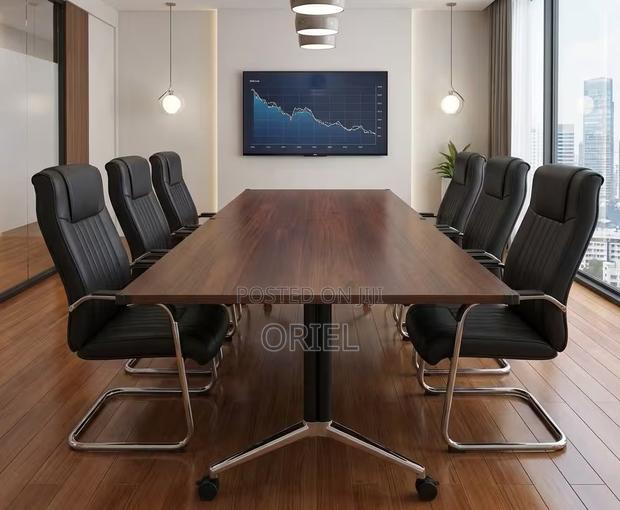 Office Table : Executive Office 2.4m Foldable Boardroom Meeting Table - thumbnail 10