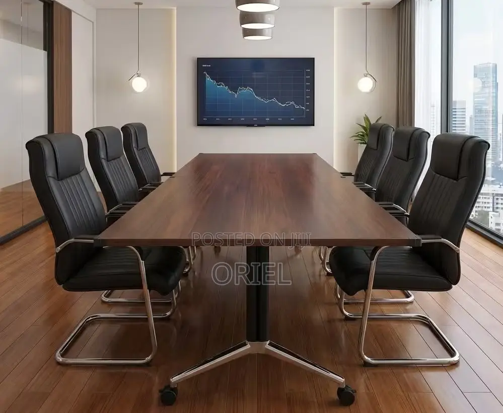 Office Table : Executive Office 2.4m Foldable Boardroom Meeting Table