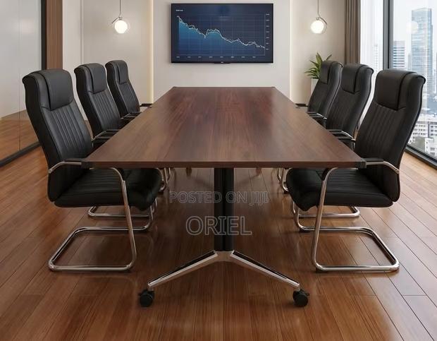 Office Table : Executive Office 2.4m Foldable Boardroom Meeting Table - thumbnail 11