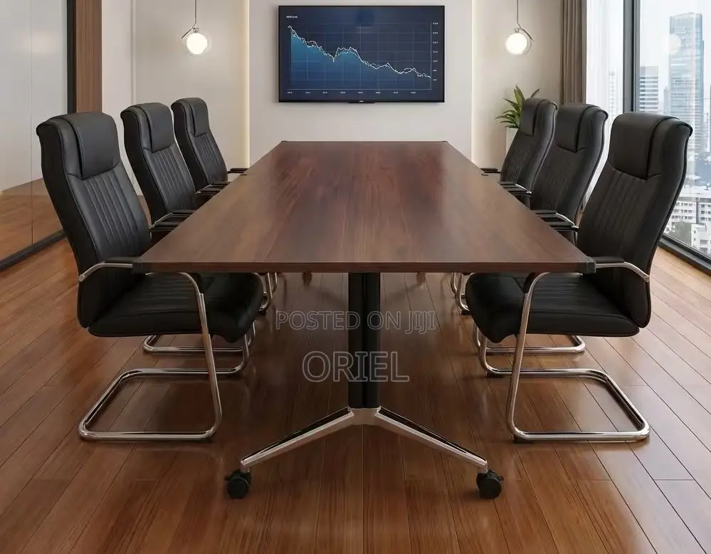 Office Table : Executive Office 2.4m Foldable Boardroom Meeting Table