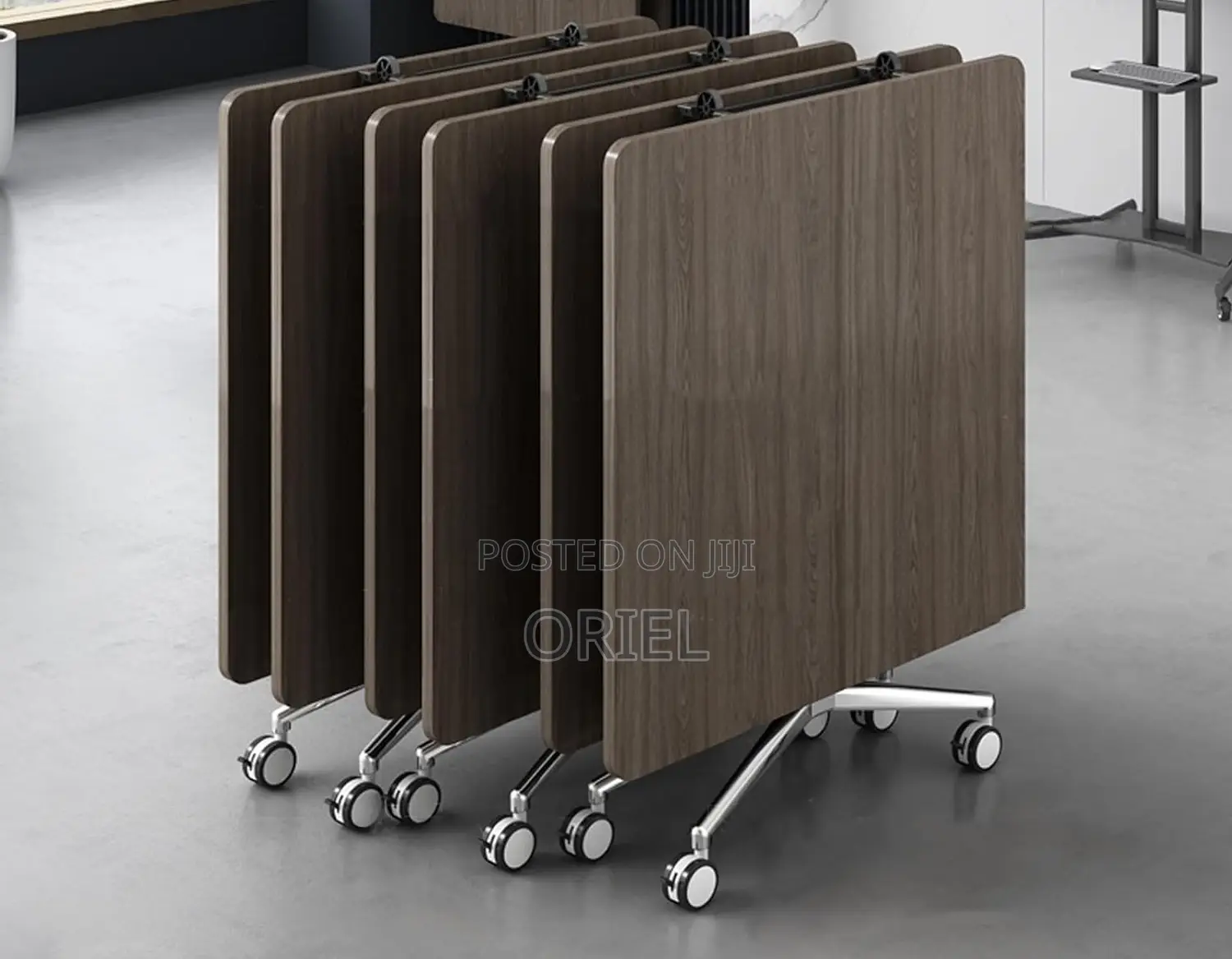 Office Table : Executive Office 2.4m Foldable Boardroom Meeting Table