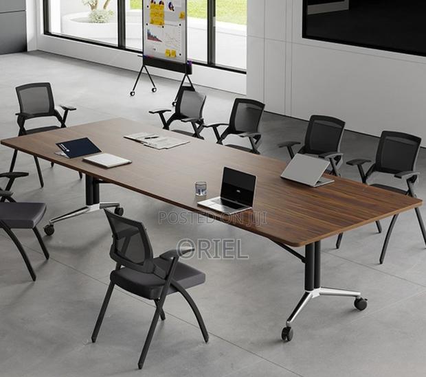 Office Table : Executive Office 2.4m Foldable Boardroom Meeting Table - thumbnail 14