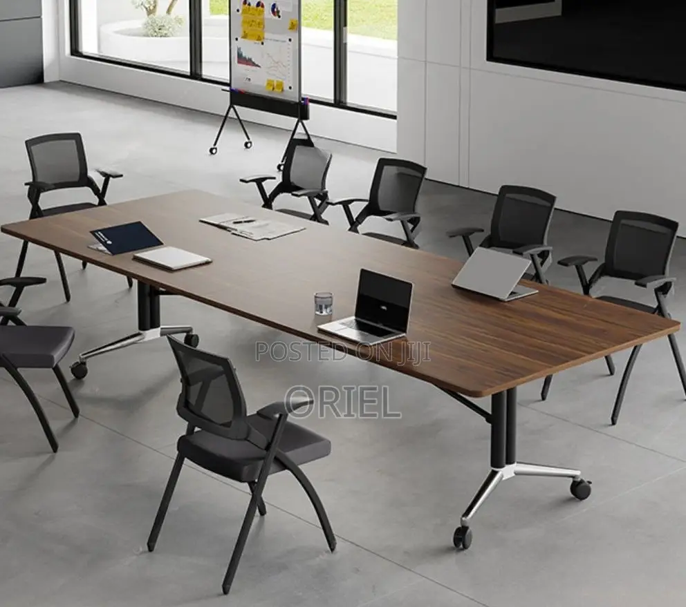 Office Table : Executive Office 2.4m Foldable Boardroom Meeting Table
