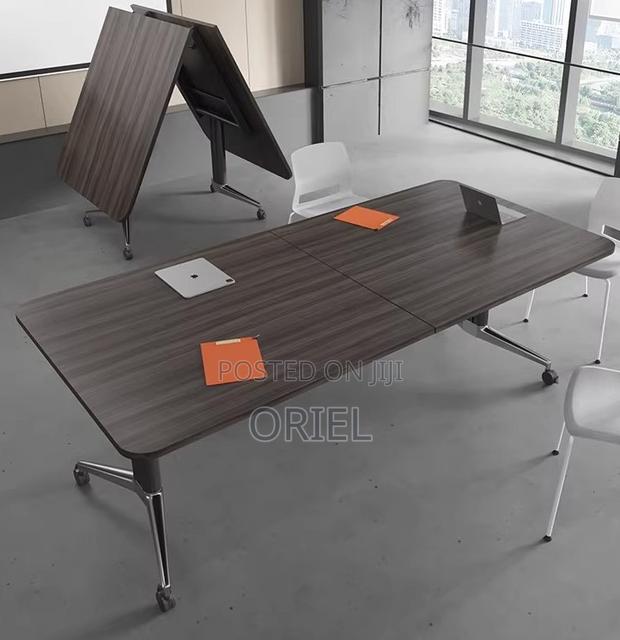 Office Table : Executive Office 2.4m Foldable Boardroom Meeting Table - thumbnail 18