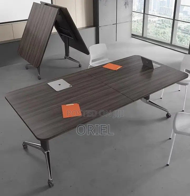 Office Table : Executive Office 2.4m Foldable Boardroom Meeting Table