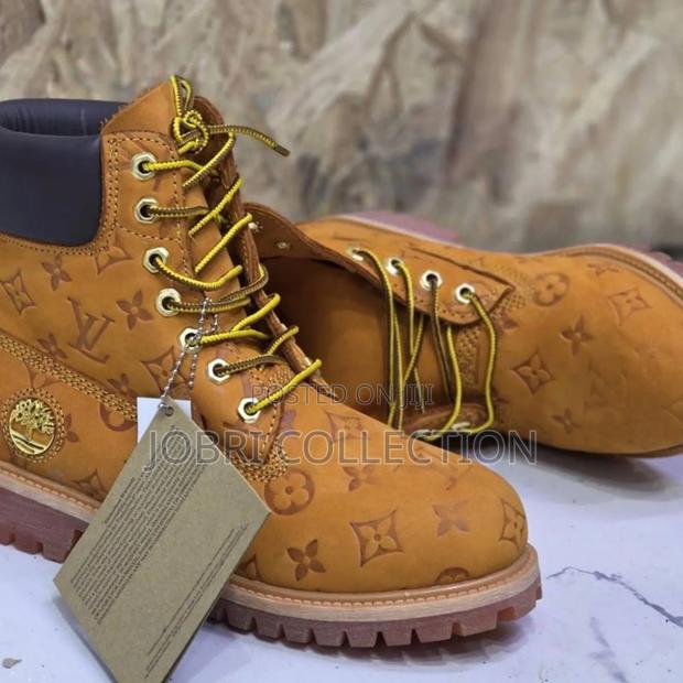 High Quality Timberland X Louis Vuitton Boots
