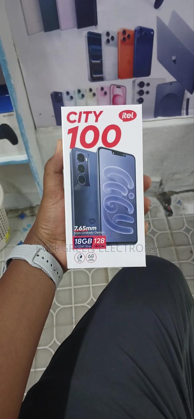 New Itel City 100 128 GB Gray
