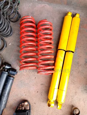Nissan Patrol Shocks and Heavy Duty Springs