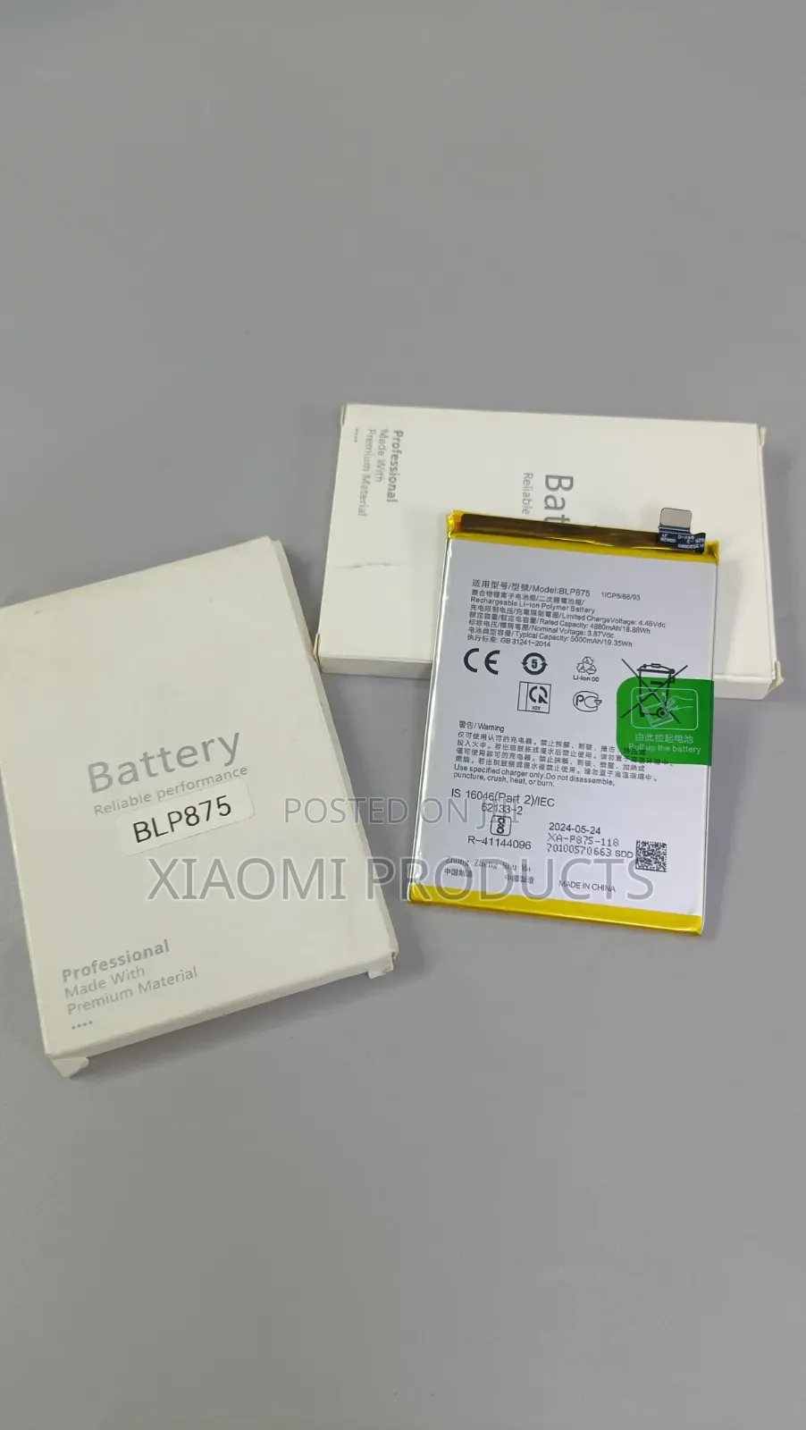 Original Realme C55/C35/C30 Replacement Battery (Blp875)