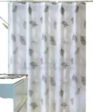 Leaf Print Shower Curtain