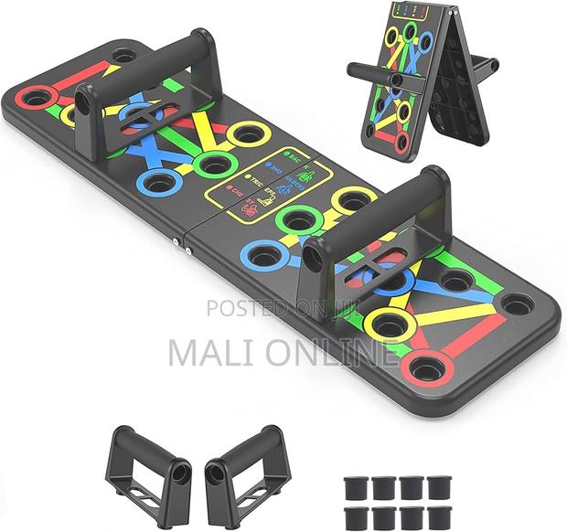 14-in-1 Foldable Push Up Board Home Gym Equipment Portable Pushup Bar