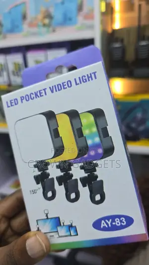 Ay-83 RGB Led Light for Vlogging Photography Video Call